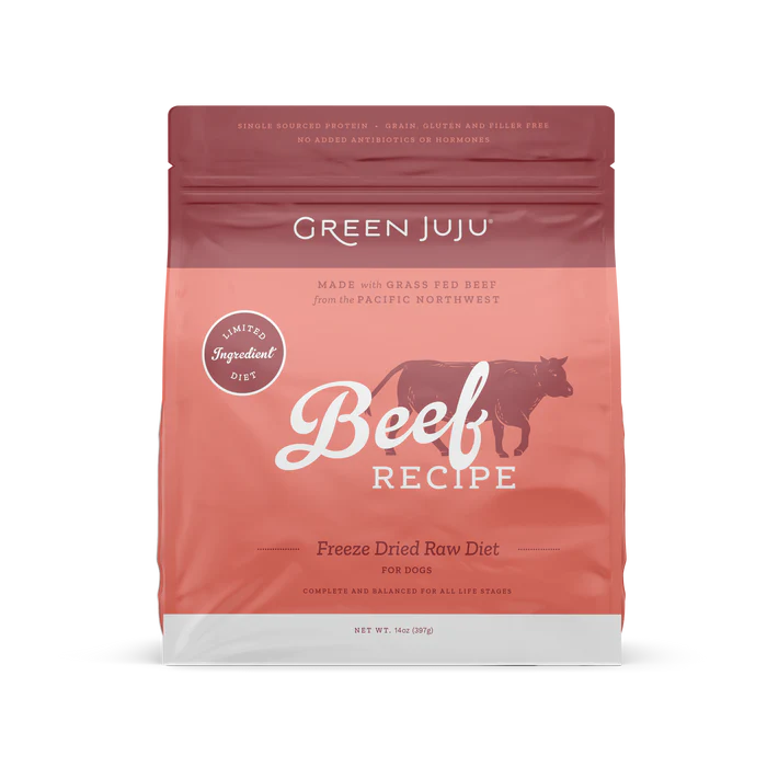 Green Juju Freeze Dried Beef Recipe 14oz