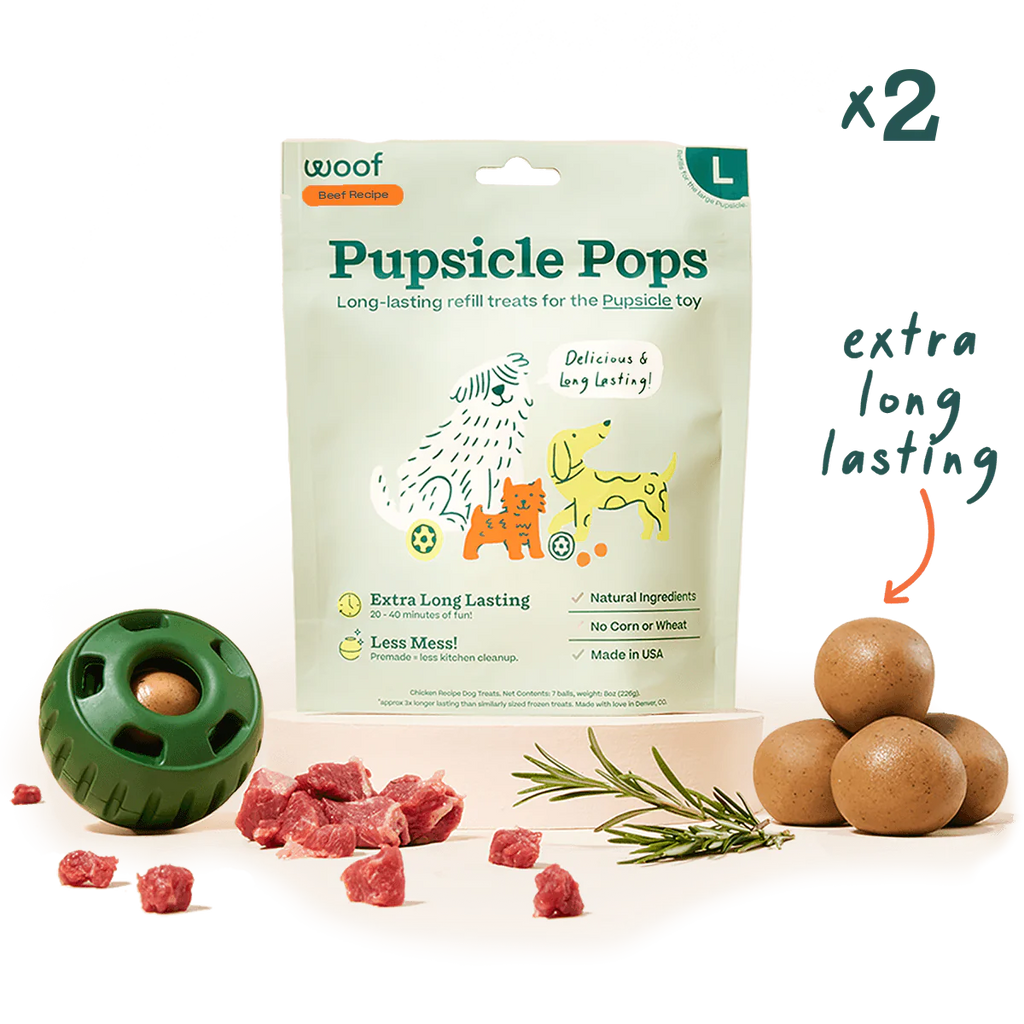 Beef Pupsicle Pops For The Pupsicle by Woof Pet