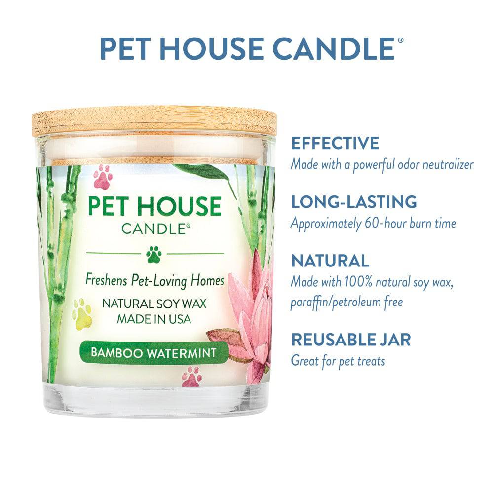 Bamboo Watermint Candle by Pet House