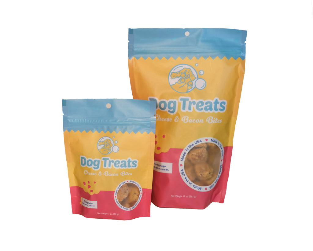 Cheese & Bacon Bites - Belly Rubs Biscuit Bar Dog Treats