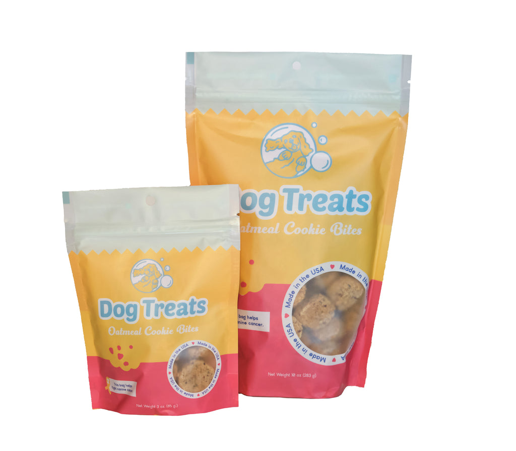 Oatmeal Cookie Bites - Belly Rubs Biscuit Bar Dog Treats